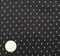 1 Yard Poly Dull Satin Fabric Black & Ivory, 57/58" Wide Medium Weight Apparel & Decor Fabric